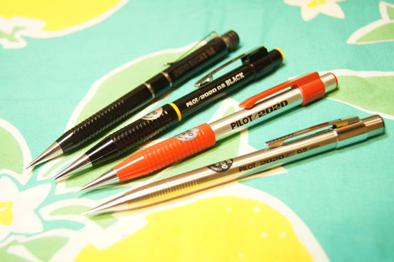 パイロット「2020 BLACK」シャープペンシル レビュー : テーゲー日記