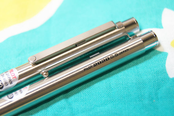 PILOT　パイロット　2020ステンレス パイロット「2020ST スリム軸」レビュー : テーゲー日記 〜文具