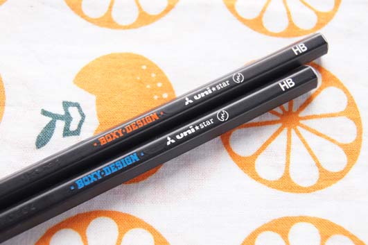 三菱鉛筆「BOXY ユニスター鉛筆」 : テーゲー日記 〜文具と万年筆の