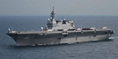 日本最大の空母「いずも」に史上初の女性艦長誕生