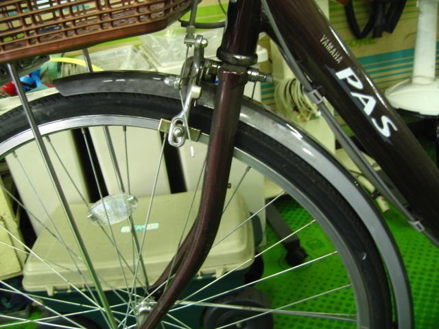 自転車 フロント フォーク 修理