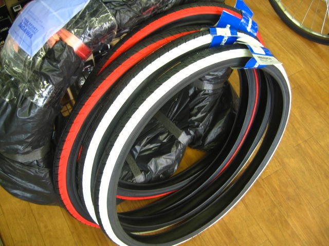 カラータイヤ レトロな街 青梅にある 青柳自転車店のブログ