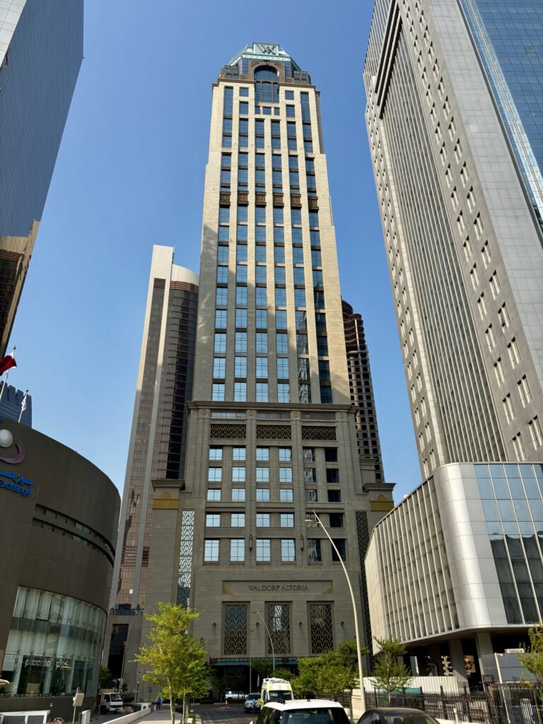 ドーハ ホテル ヒルトン Waldorf Astoria Doha West Bay 宿泊レビュー