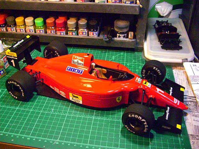 タミヤ1/12 フェラーリ641/2(追伸) : オミッタ~ズ.jp タミヤ1/12 フェラーリ641/2(追伸) : オミッタ~ズ.jp