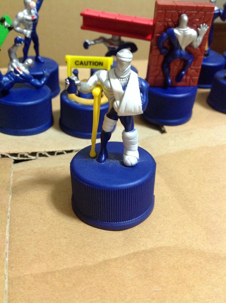 整理していたらペプシマンのボトルキャップもいくらか出てきた おもちゃ帝国の野望 2chまとめブログ