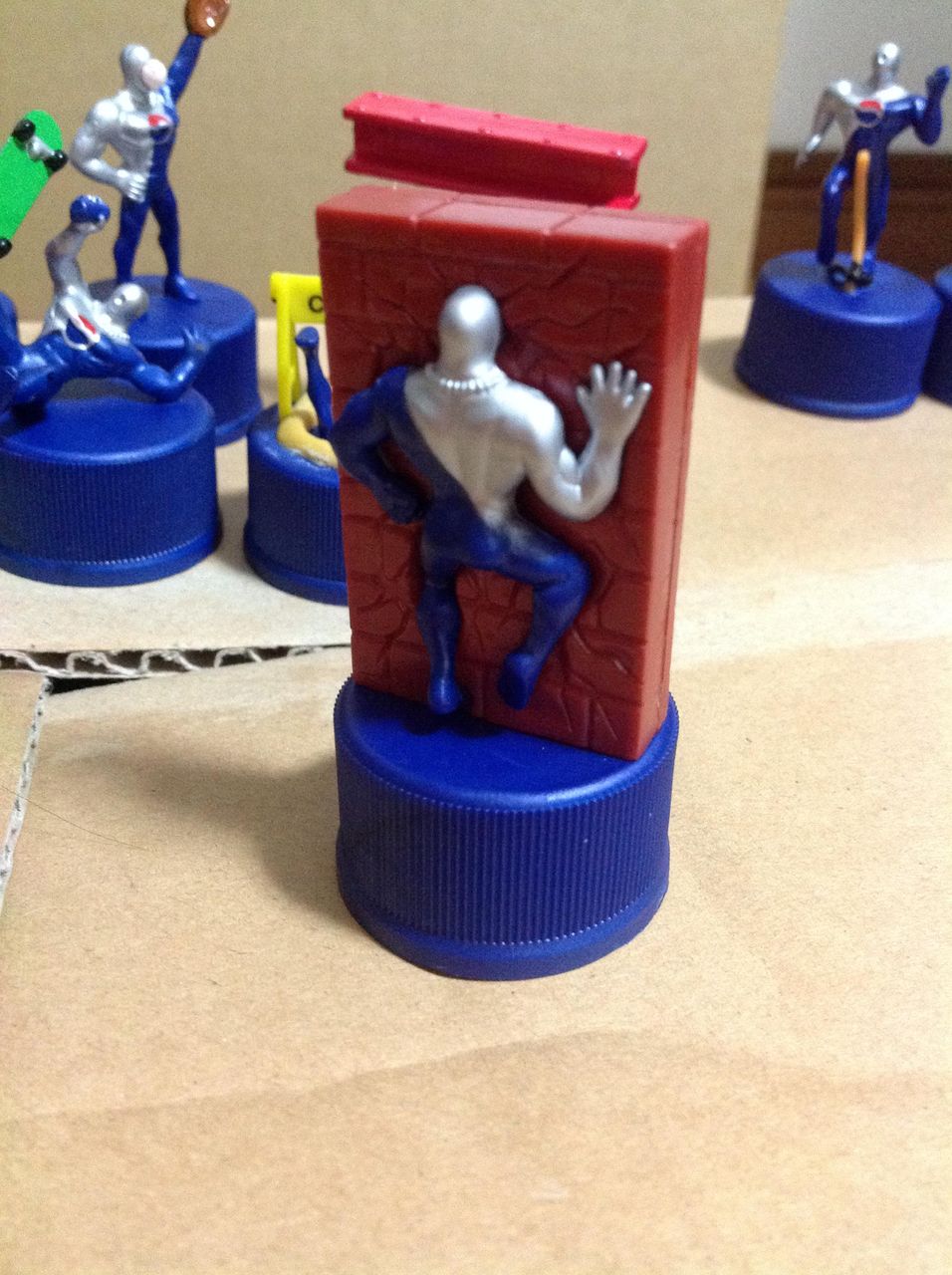 整理していたらペプシマンのボトルキャップもいくらか出てきた おもちゃ帝国の野望 2chまとめブログ