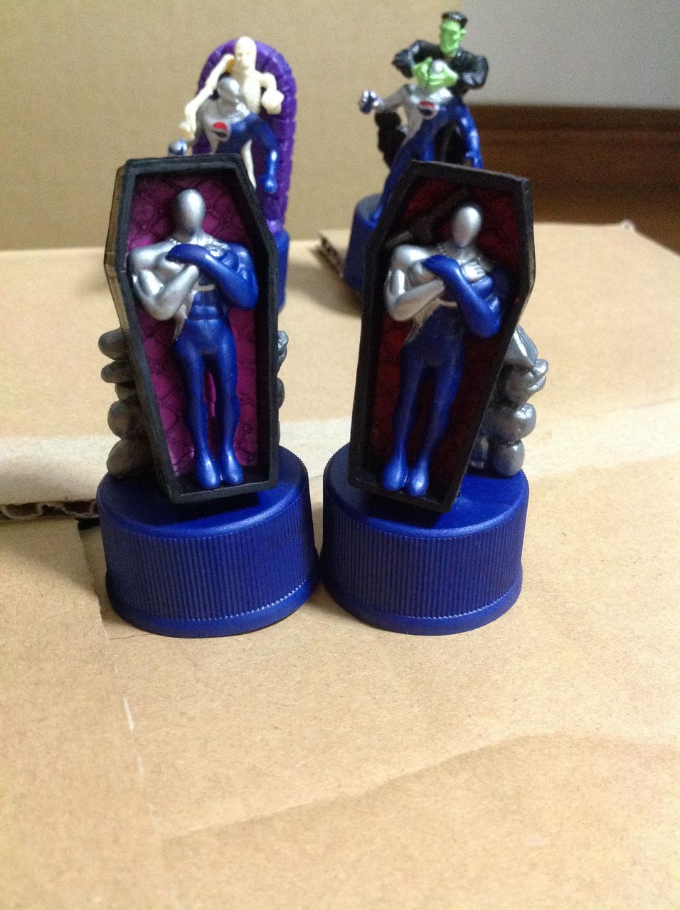 整理していたらペプシマンのボトルキャップもいくらか出てきた おもちゃ帝国の野望 2chまとめブログ