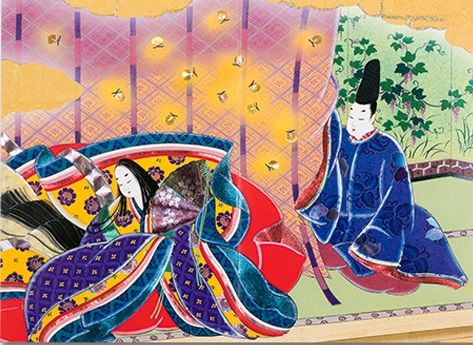 源氏物語 書写 第25帖 「蛍」 : 書に関してあれこれ 源氏物語 書写 第25帖 「蛍」 : 書に関してあれこれ