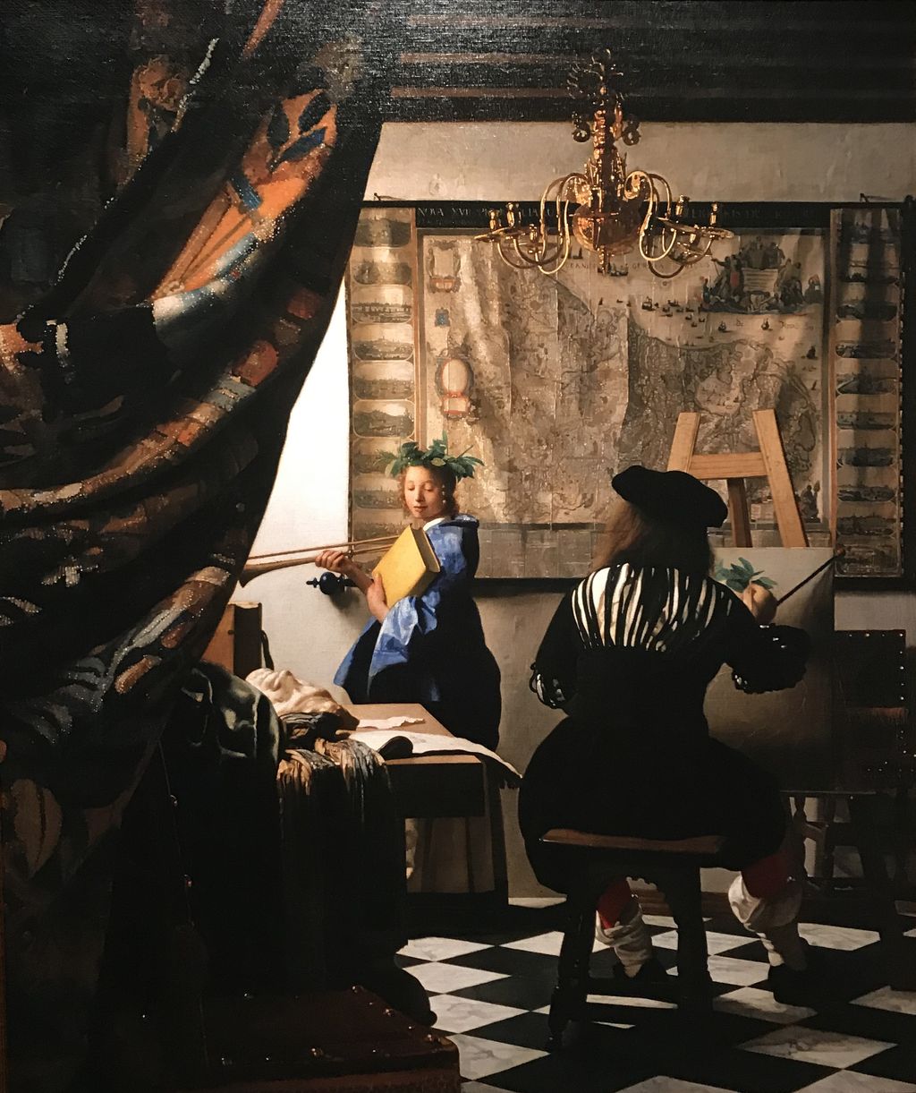 フェルメール 光の王国 展 2018 横浜美術館 : 書に関してあれこれ