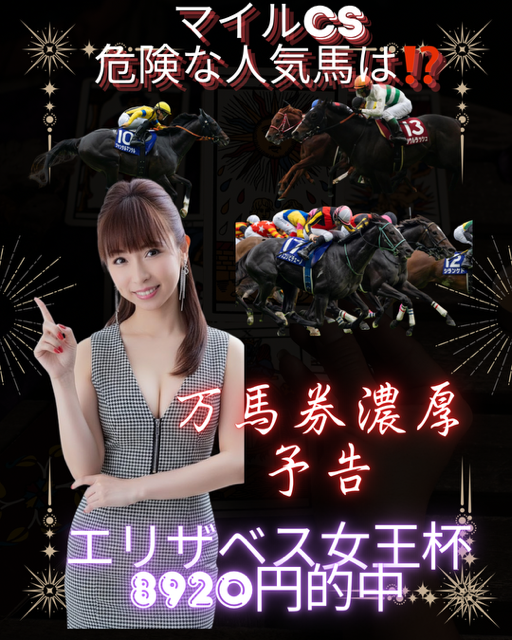 マイルCSのつぼ｜思惑競馬 馬主オフレコ馬券コンサルタント 【素人も万