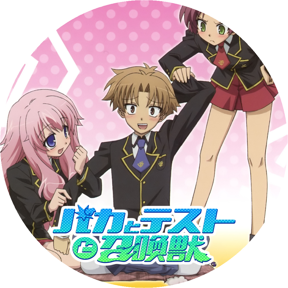 NRKスタヂヲ DVDラベル ライブドア出張所バカとテストと召喚獣 (4枚)