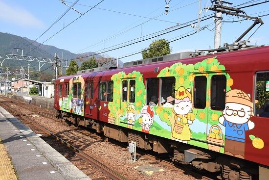 ハローキティ 鉄カード　養老鉄道 37629-410-