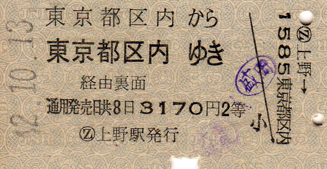 No.206【北恵那鉄道線、おわかれ記念】委託販売乗車券類