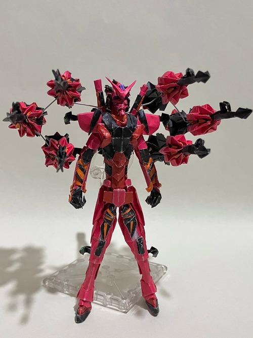 【画像】折り紙で作った「ガンダム」、クオリティ高すぎると話題にｗｗｗｗ