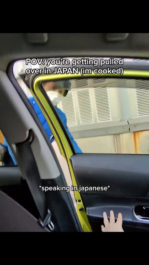 【悲報】交通違反した外人、「日本語できない」で 許されるｗｗｗｗ