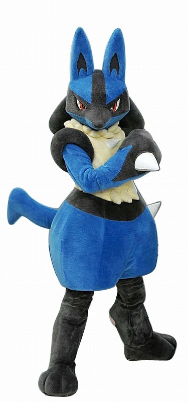 画像 ルカリオの等身大ぬいぐるみ ケモナーにウケそうで草ｗｗｗｗ ネット リオルのほうが人気って聞いた どこかでは 画族