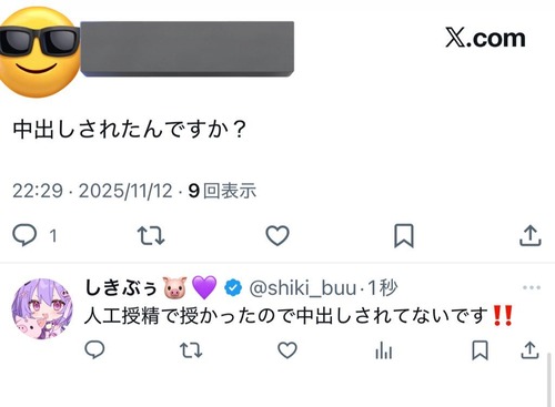 【悲報】VTuber「結婚、妊娠しました！」→クソキモいリプが送られるｗｗｗｗ