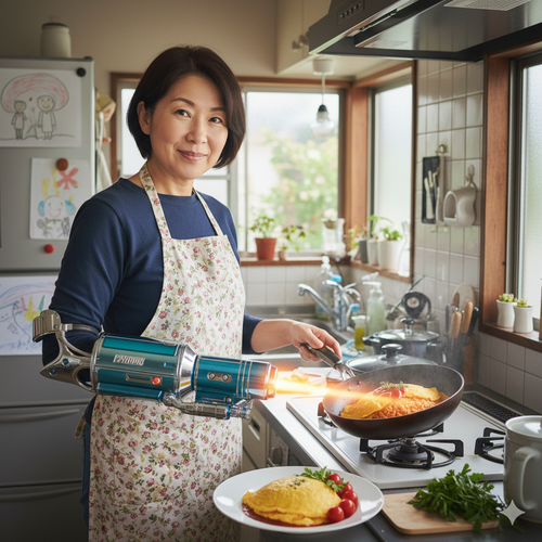 【画像】片腕系ママ「ごめんね…、お友達来たのにこんなご飯しか作れなくって…」