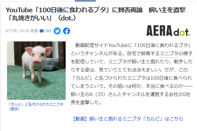 【悲報】100日後に食われるブタ、『丸焼き』にされる可能性が高くなる…