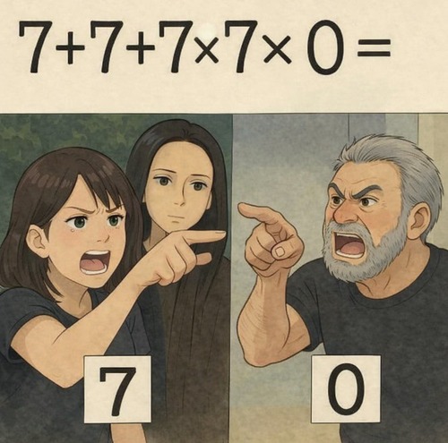 【画像】ネットで話題の計算問題、答えが二分して大論争へWWWWWWWWWWWWWWWW