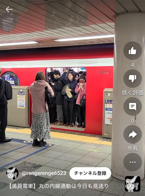 【画像】東京都民、満員電車でくっさい汗だくジジイと密着しなくていけなくて咽び泣くｗｗｗｗ