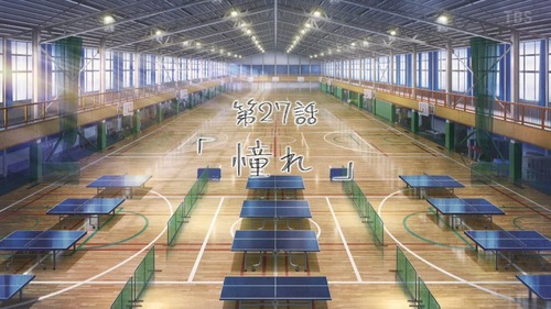 【画像】今期アニメ、デカすぎる「体育館」を描いてしまうｗｗｗｗ