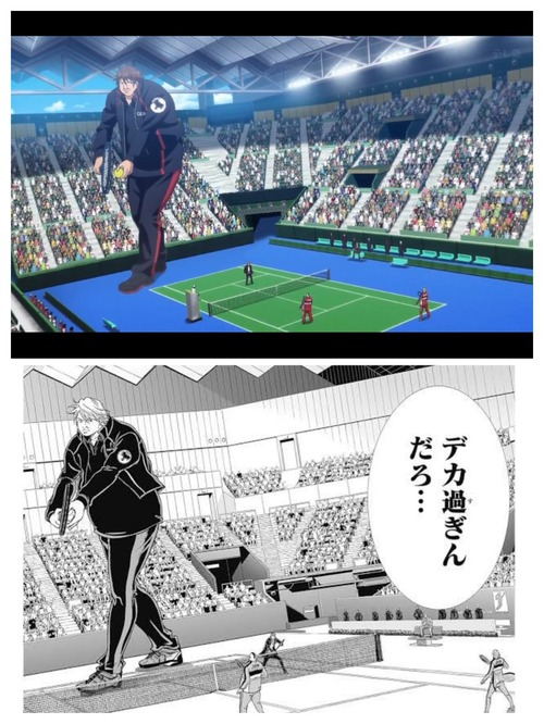 【画像】テニプリのあの名シーンをアニメ化した結果ｗｗｗｗのサムネイル