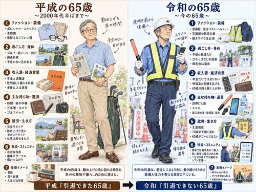 【画像】平成と令和の日本人の差、あまりにも悲惨すぎるｗｗｗｗ