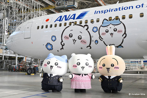 【朗報】ちいかわ、飛行機になるｗｗｗｗ