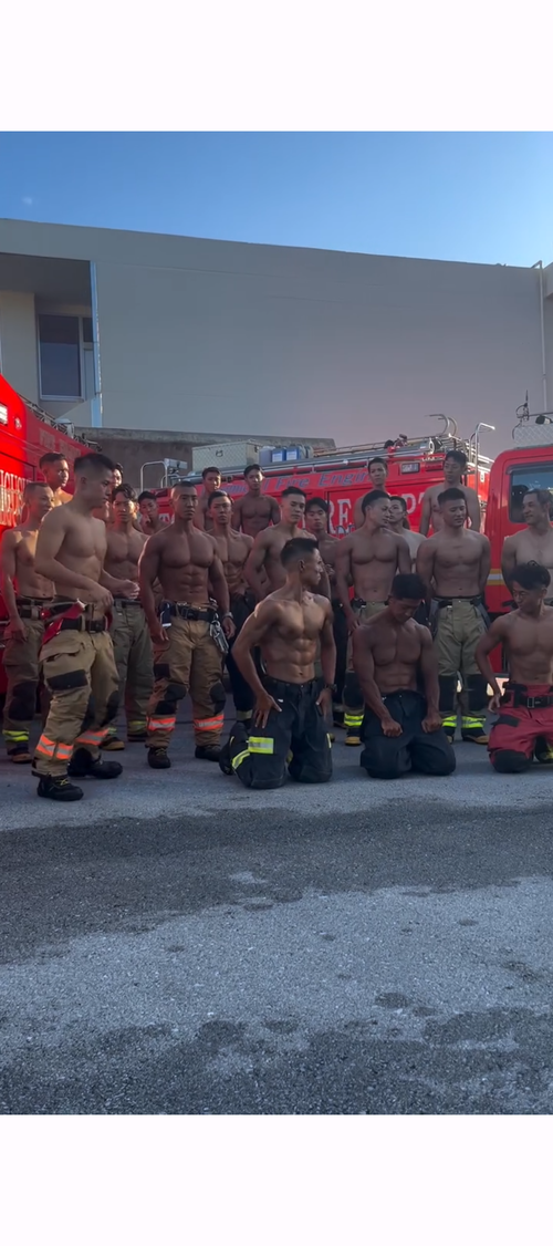 【画像】消防士の意味のある筋肉、レベルが違い過ぎるｗｗｗｗ