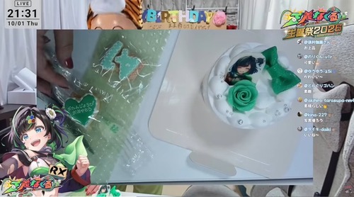 【悲報】VTuber、ケーキ屋に年齢を間違えられるｗｗｗｗ