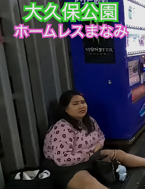 【悲報】大久保公園にいるホームレス女子のレベルがヤバいｗｗｗｗ
