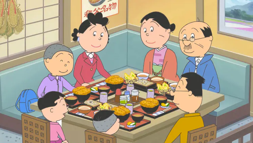 【画像】国民的アニメ、子供にとんでもない量の飯を食わせるｗｗｗｗｗ