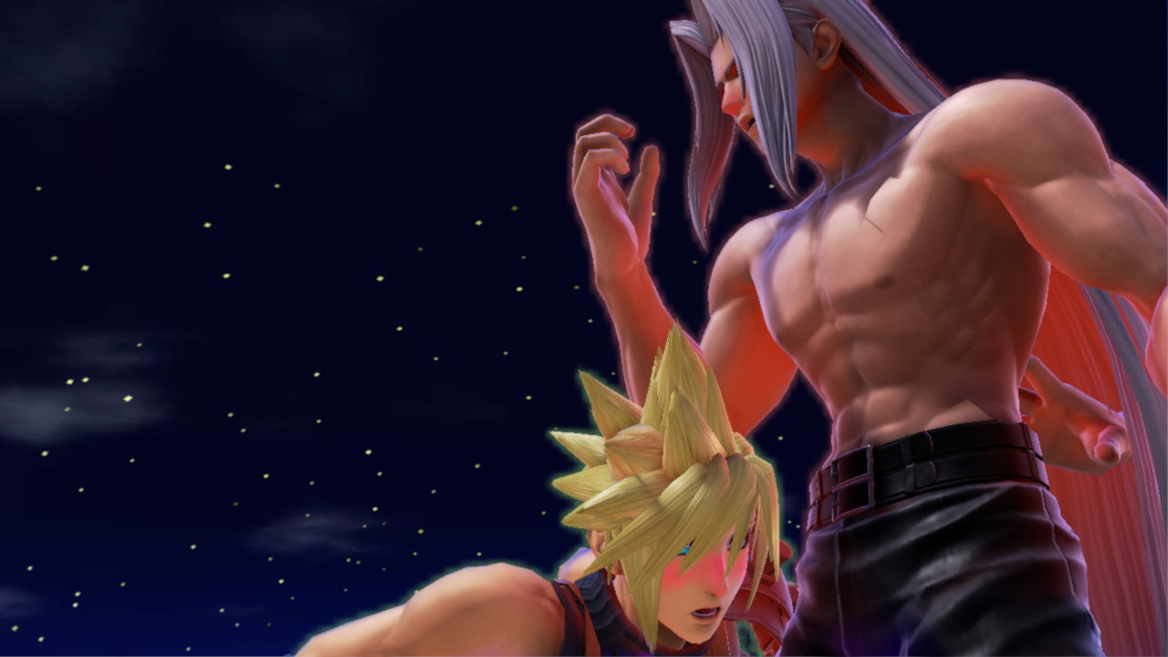 悲報 スマブラ参戦セフィロス スクショ住人 におもちゃにされてしまう ネット 頬染めてるのはゲームの仕様なん それとも加工 画族