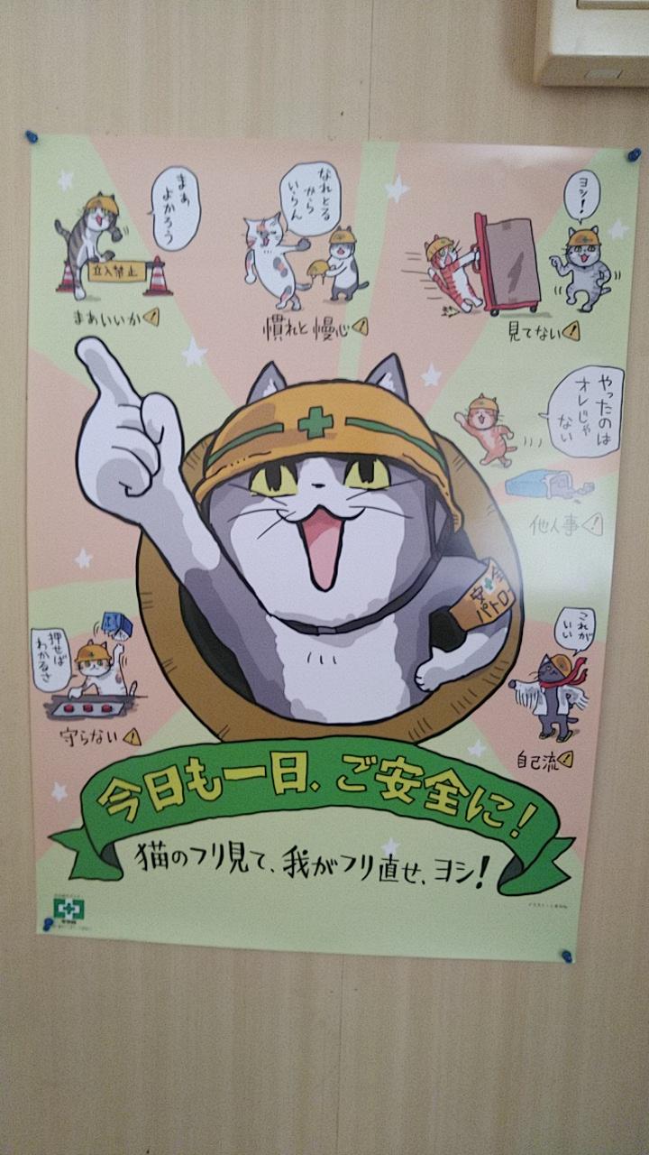 朗報 現場猫さん 仕事猫に改名し労働災害防止協会テキストに公式出演ｗ ネット 空前のネコブームやな 画族