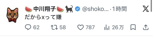 【悲報】人気女性タレントさん、X(旧Twitter)が嫌になるｗｗｗｗｗ