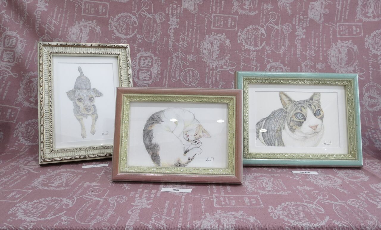 優しい世界観の中で(東広島動物愛護絵画展) | ワンミャツダニュースレター, image size:1280x773