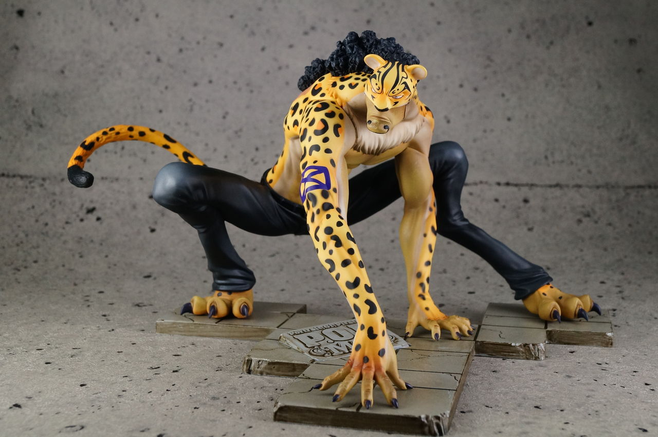 Pop Mas ロブ ルッチ Ver 豹 紙絵武身 画像レビュー ワンピースフィギュア Pop 予約 新作速報