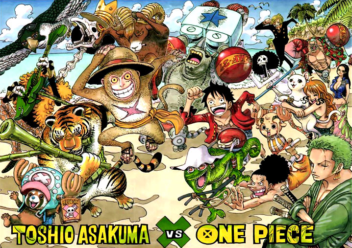 ガシャポン Toshio Asakuma One Piece ミニチュアマスコット 5種 13年8月下旬 ワンピースフィギュア Pop 予約 新作速報