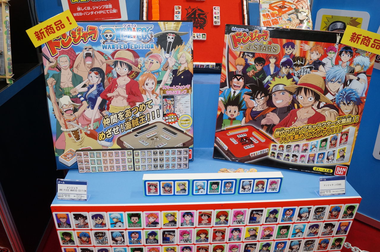 東京おもちゃショー13 ワンピース関連展示物 マスコレプレミアム ガチャガチャなど ワンピースフィギュア Pop 予約 新作速報