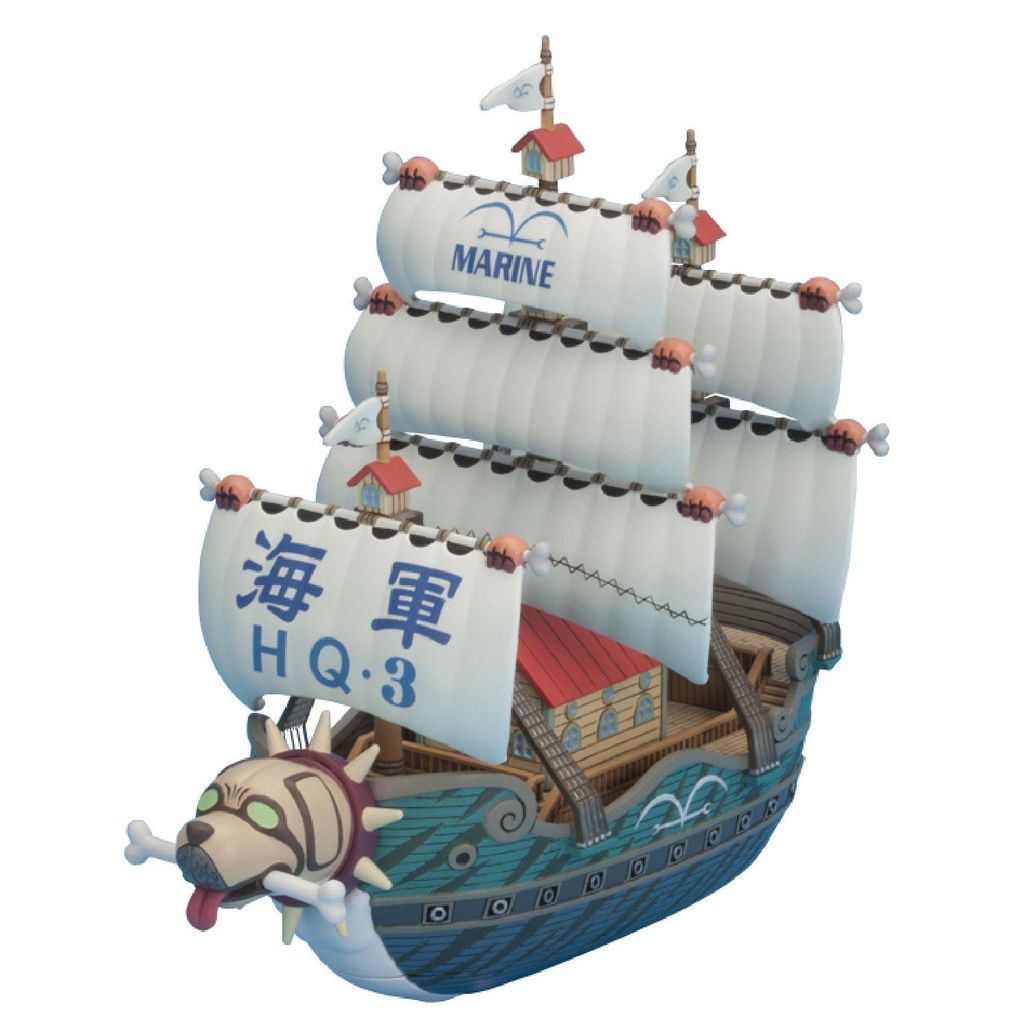 ワンピース 偉大なる船 グランドシップ コレクション ガープの軍艦 プラモデル 13年8月発売 ワンピースフィギュア Pop 予約 新作速報