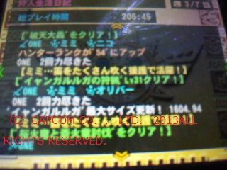 ｍｈ４ ティガレックス希少種 あるゲーマーの慟哭