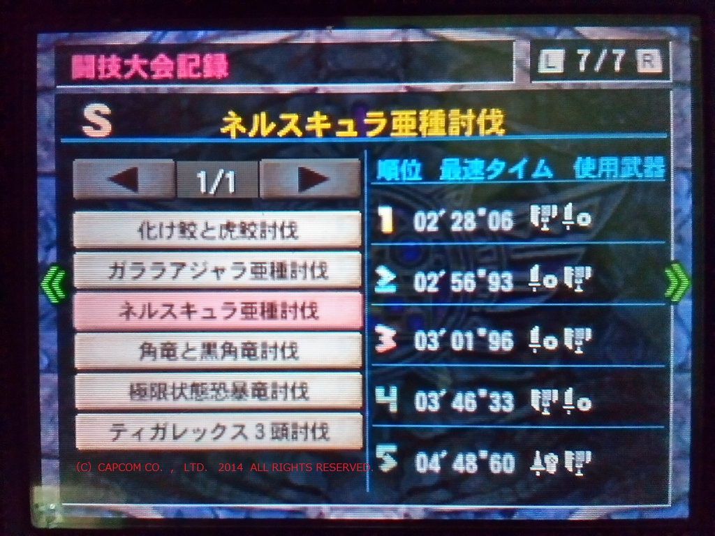 Mh関連 あるゲーマーの慟哭