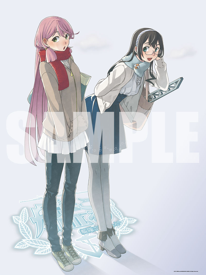 コミックマーケット87 Kadokawaブースにて 艦これ 甘ブリ グッズの先行販売を実施 明石 大淀の描き下ろしイラストも １up情報局