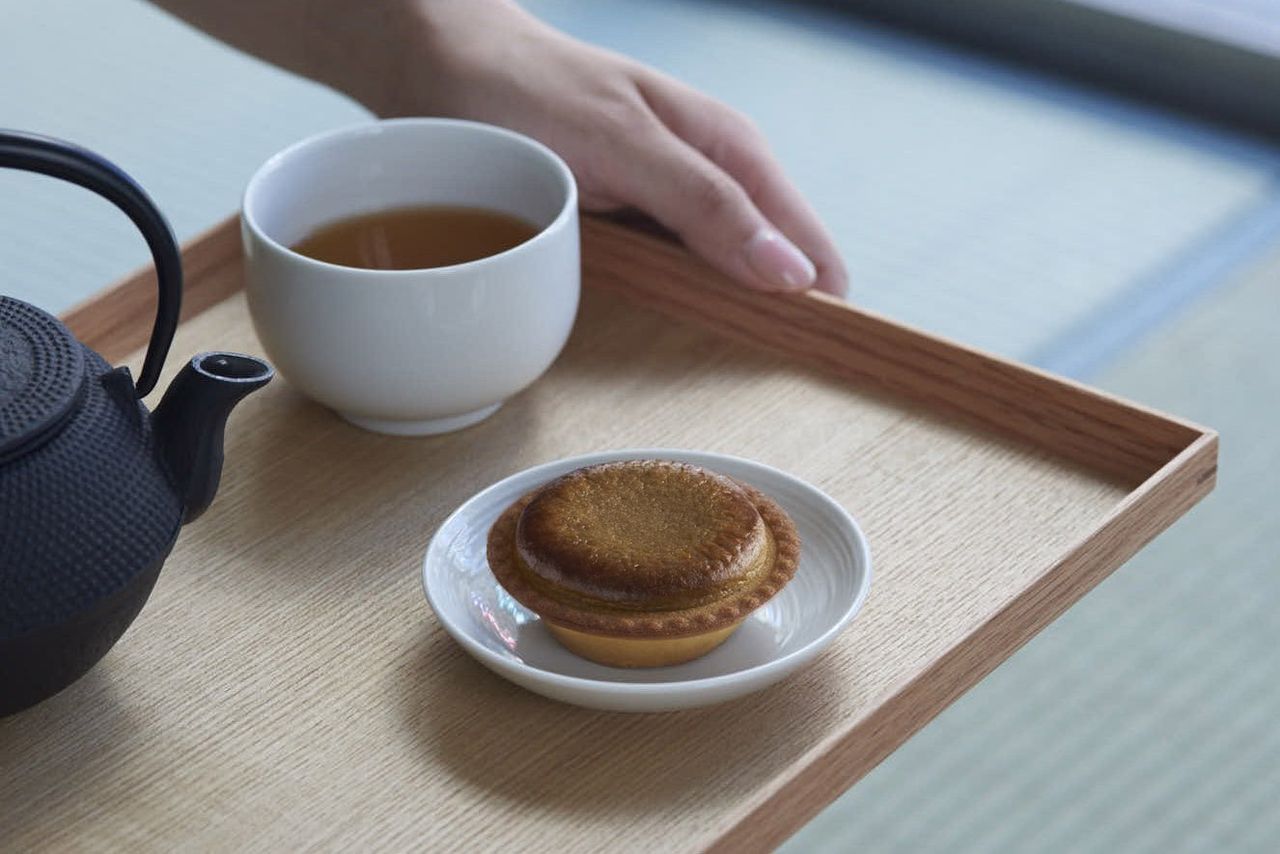 BAKE CHEESE TART「加賀棒茶チーズタルト ほうじたて」