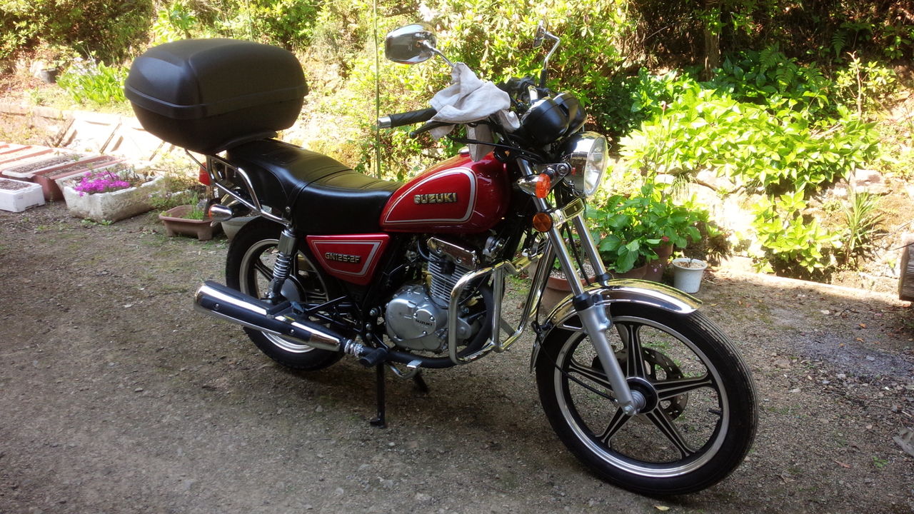 スズキ GN125-2F バイクの掃除（H27.4.25) : GNランナーのなんでも日記