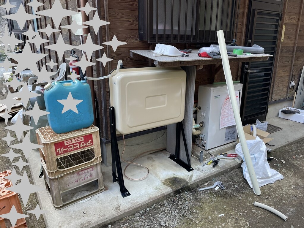 コロナ灯油給湯器を交換しました R3 1 9 Gn125 2fライダーのなんでも日記