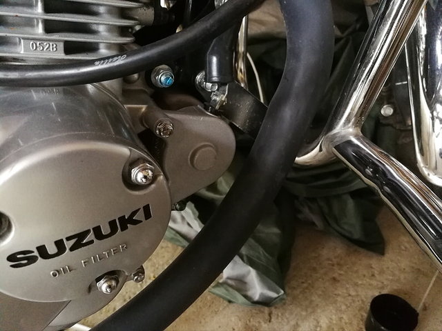 2018 5月 GN125－2F セルモーター交換 エンジン始動復活