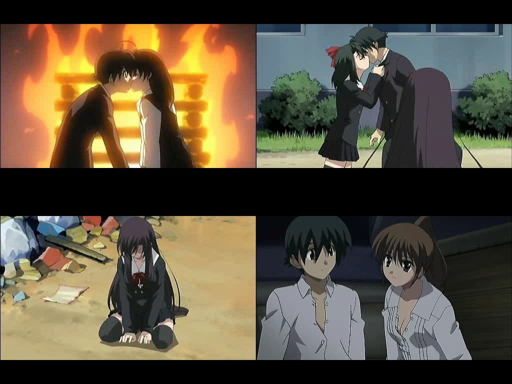 School Days 10話 心と体 Bパート 人生惰性走行