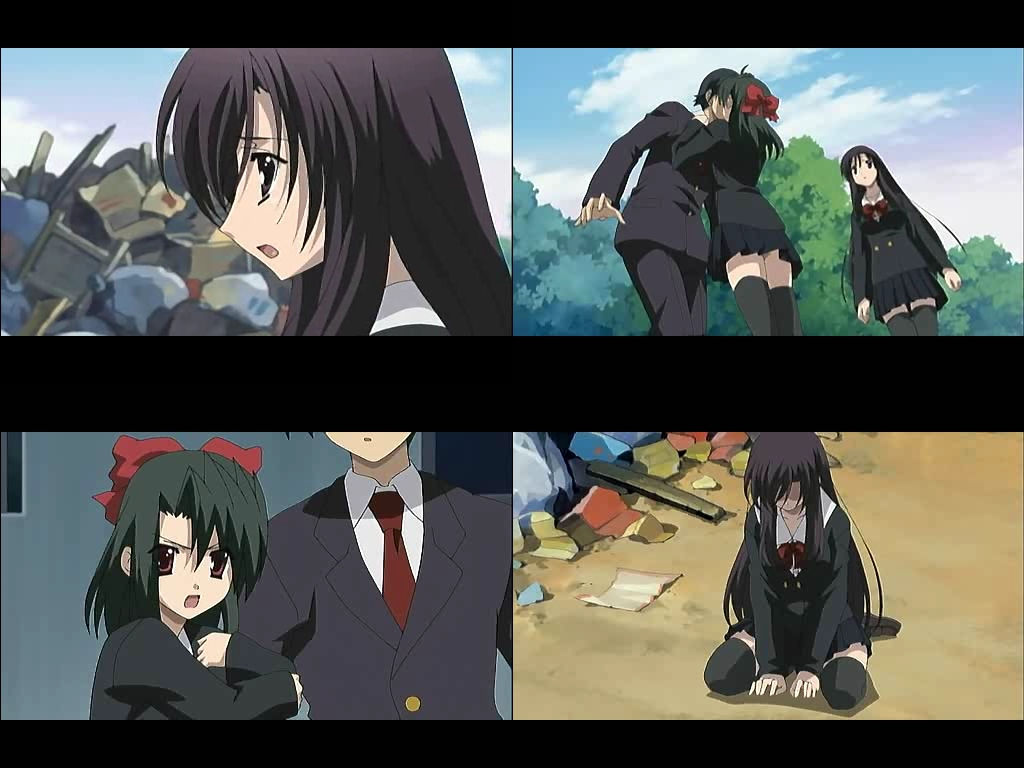 School Days 10話 心と体 aパート 人生惰性走行 School Days 10話 心と体 aパート 人生惰性走行